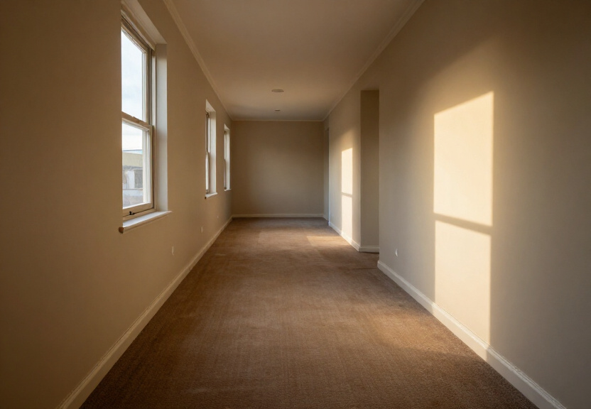 Fully dried ceiling in an Eveleigh apartment after structural drying