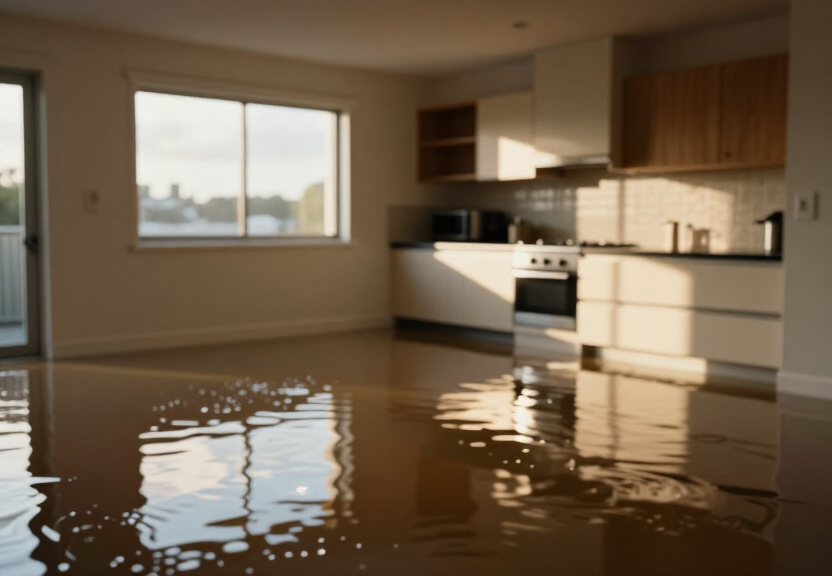 Mouldy basement in Eveleigh before treatment